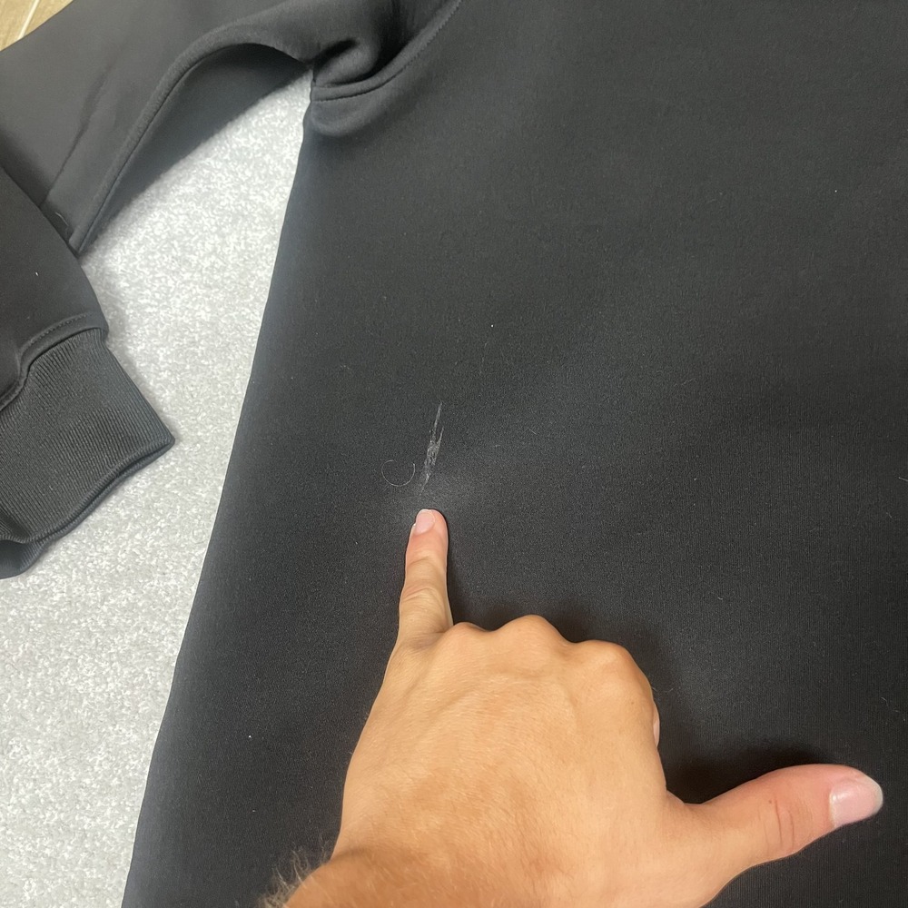 Rock Revival Hoodie Mens XL Black Pullover Sweatshirt Logo Embossed Pocket XL - Picture 7 of 7